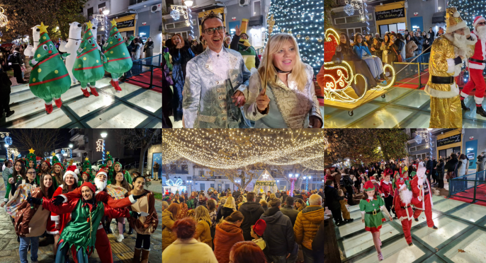 Εικόνες από την Χριστουγεννιάτικη Παρέλαση στο Βελεστίνο