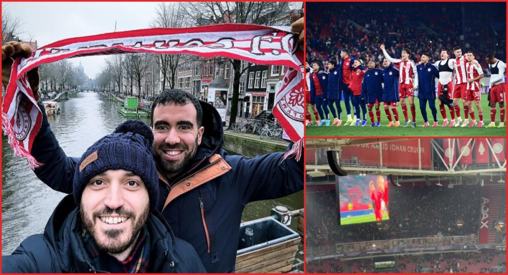 Ο Βελεστινιώτης που έζησε την επική πρόκριση του Ολυμπιακού στην Ολλανδία