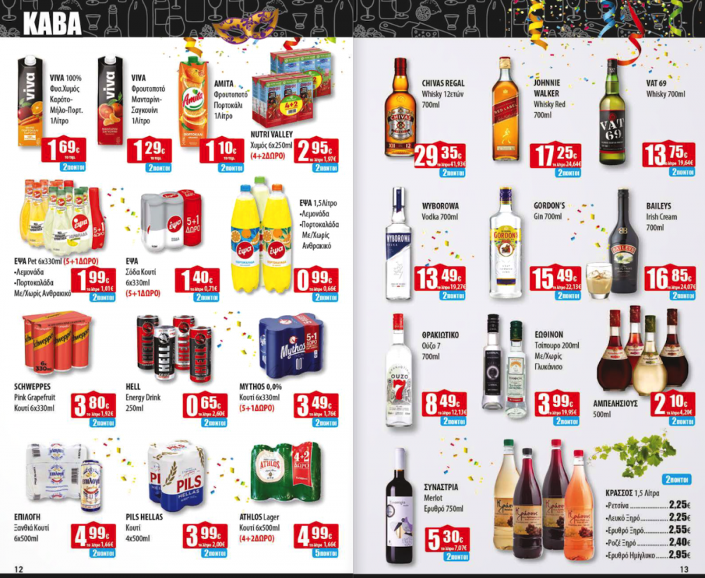 Νέες Προσφορές στα Ελληνικά Μάρκετ Μακρυνάσιου!