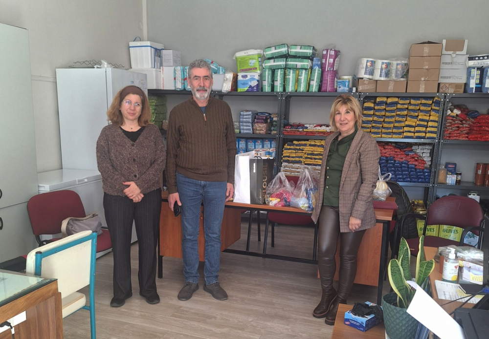 Ευχαριστούν το σχολείο Ριζομύλου και ανώνυμο δωρητή