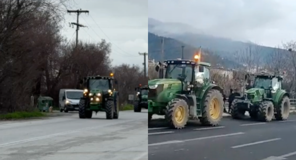Βίντεο - Οι αγρότες πάνε στο λιμάνι