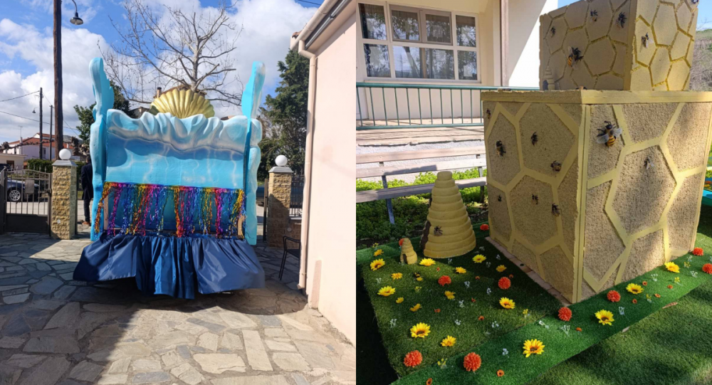 Όλα έτοιμα για την παρέλαση - Δείτε τα άρματα