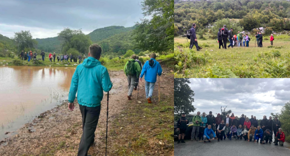Πεζοπορία στις προστατευόμενες περιοχές Natura 2000 