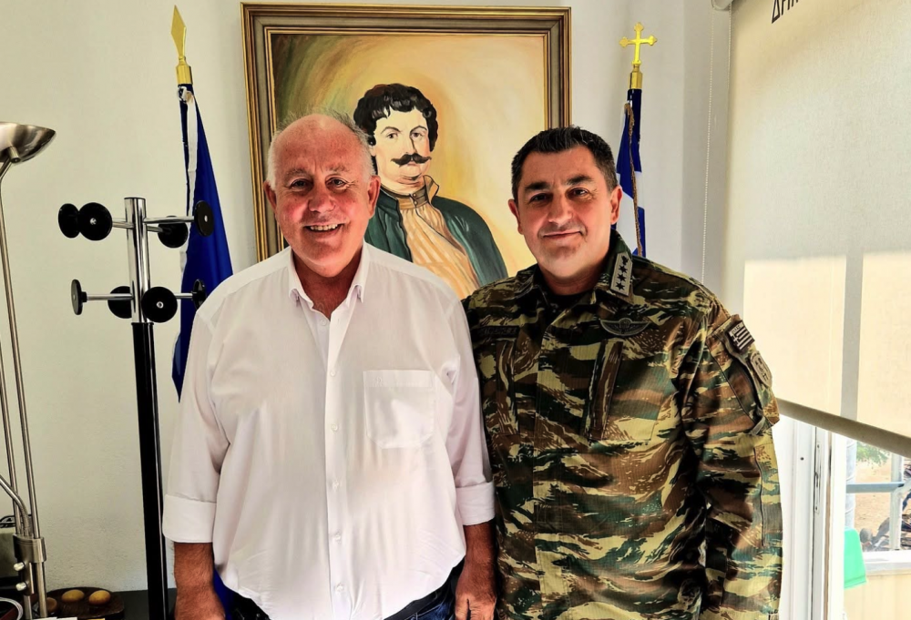 Στο Δημαρχείο ο νέος Διοικητής του 304 ΠΕΒ
