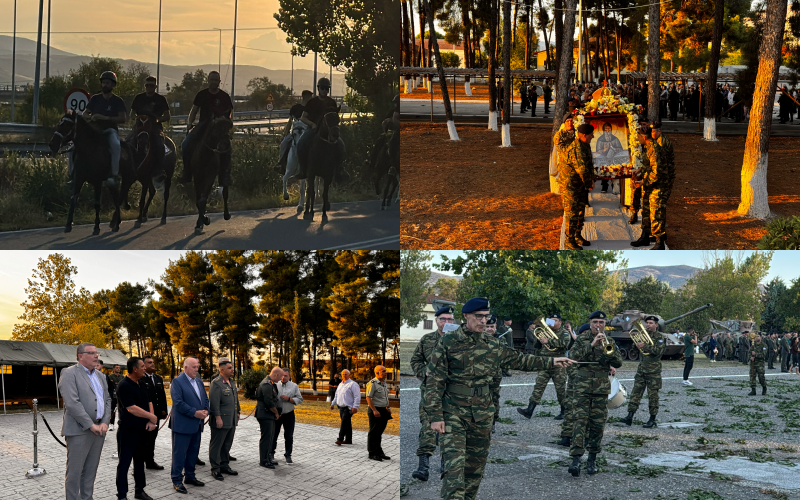 Βίντεο - Υποδοχή Τιμίας Κάρας Οσίου Δαυίδ στο 304 ΠΕΒ