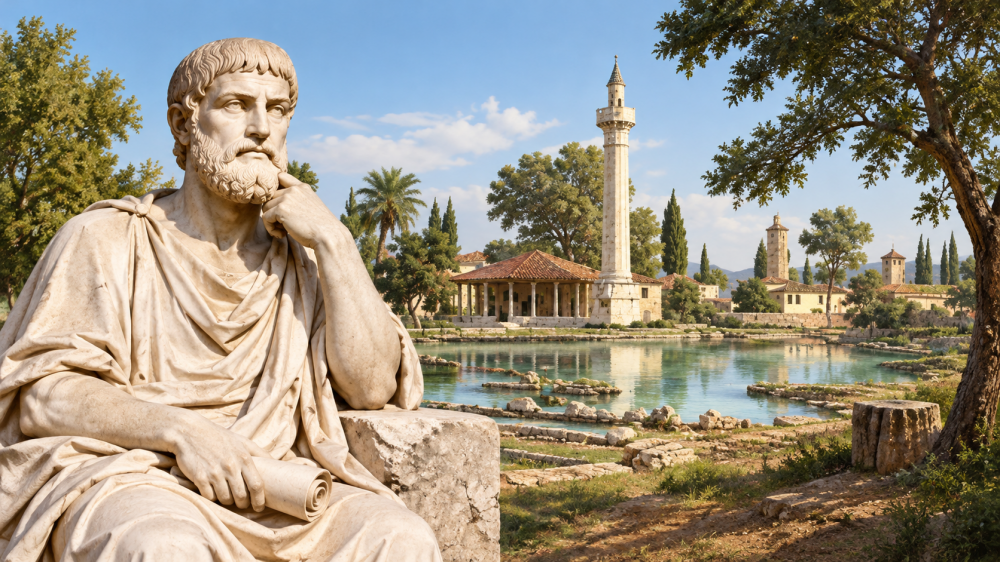 Η Υπέρεια Κρήνη και από τον Πίνδαρο μνημονεύεται