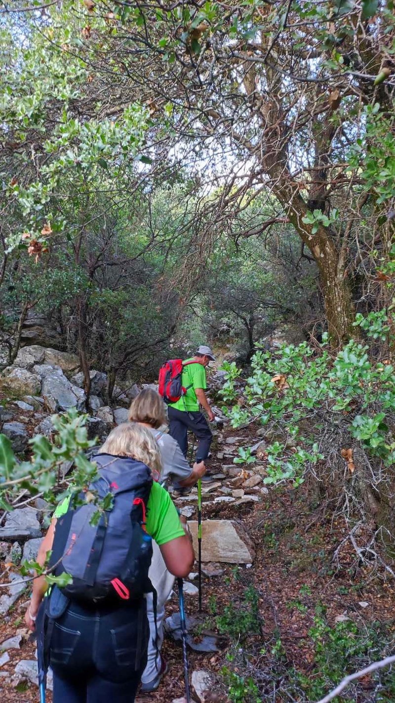 Eικόνες | Αρκετός κόσμος στην πεζοπορία μέχρι το Δρακοπήγαδο