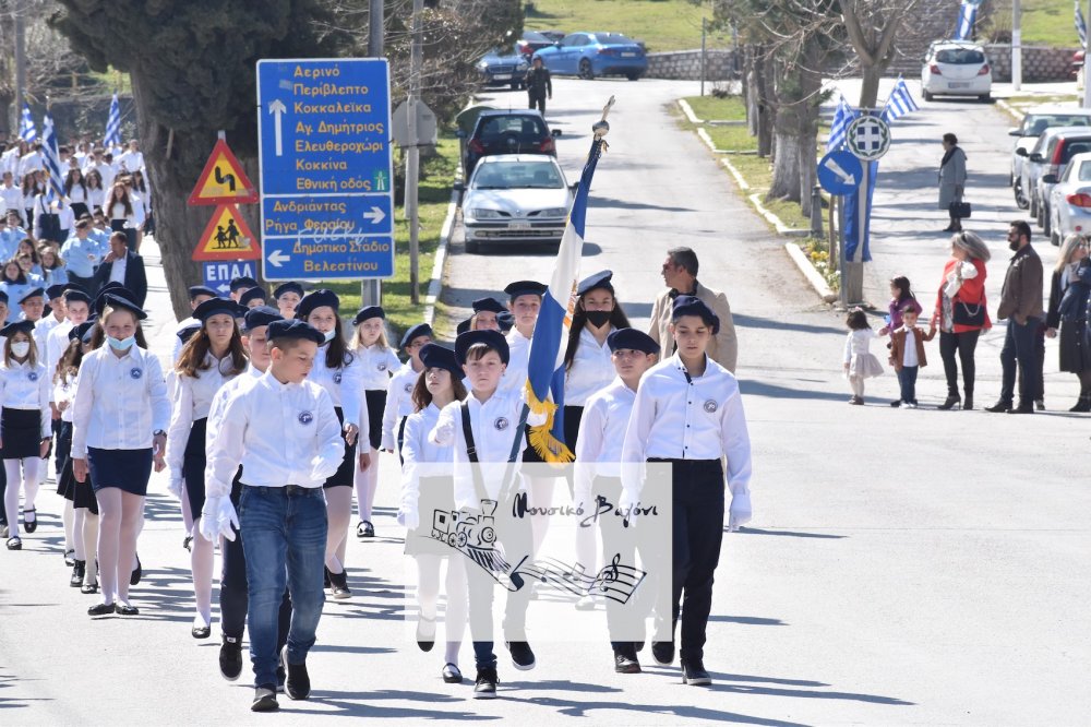 Φωτορεπορτάζ από την παρέλαση του Βελεστίνου