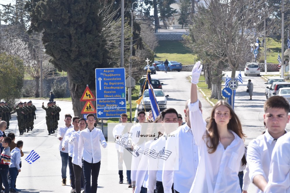 Φωτορεπορτάζ από την παρέλαση του Βελεστίνου