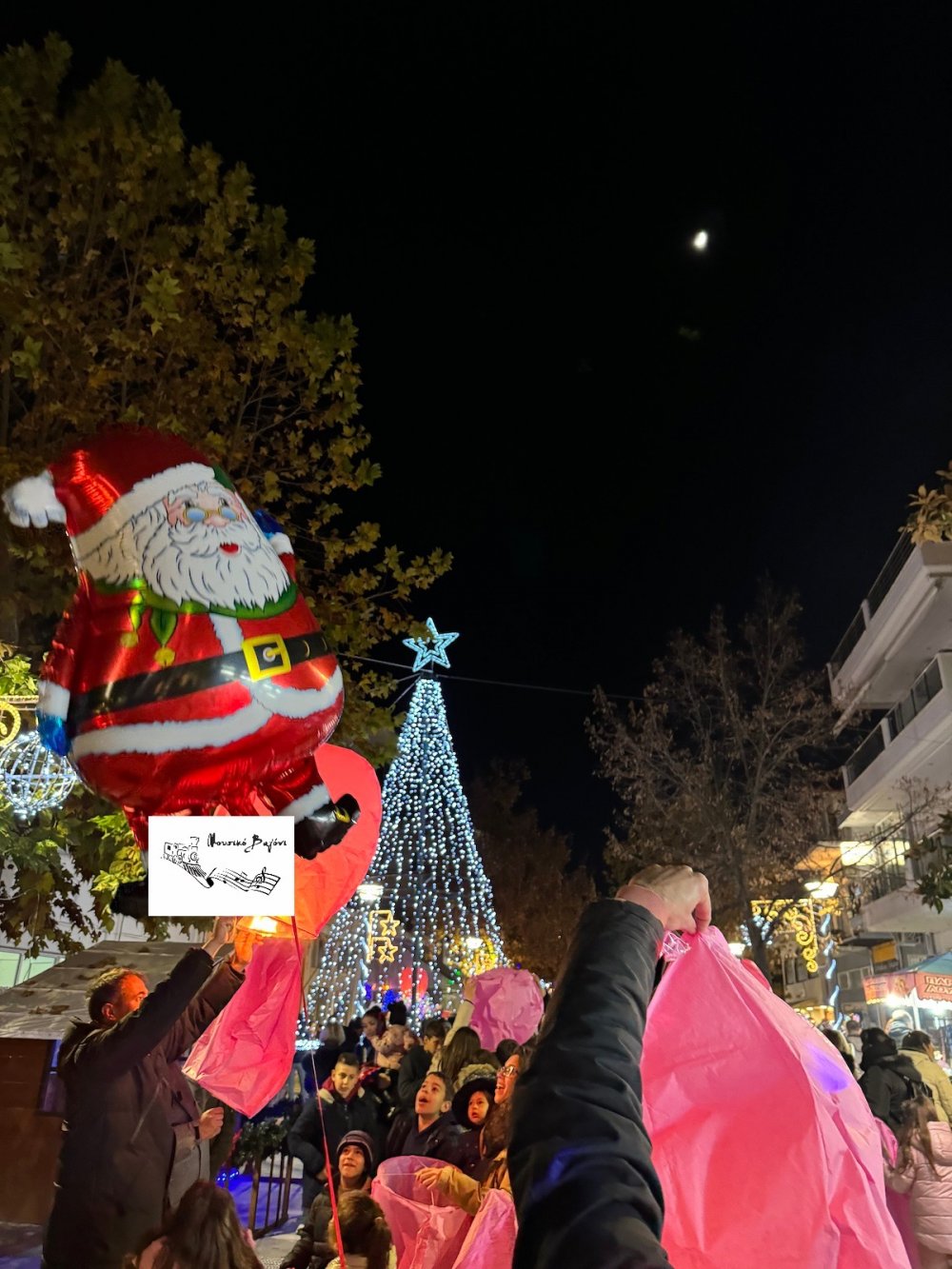 Φωταγώγηση Χριστουγεννιάτικου Δέντρου στο Βελεστίνο