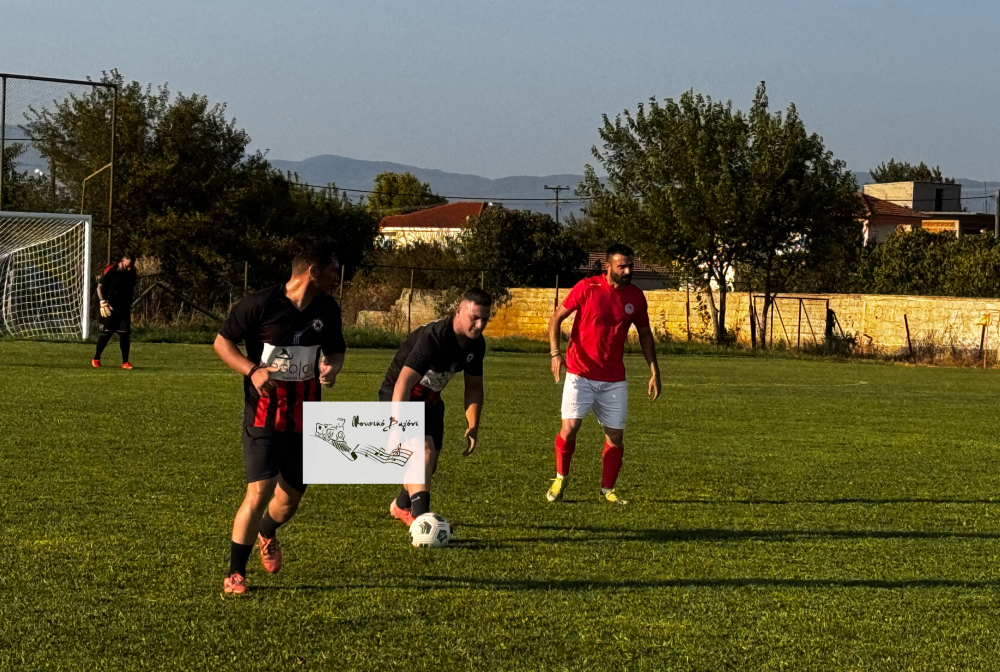 Εικόνες από το φιλικό Αστέρας Ριζομύλου - Ολυμπιακός Βόλου