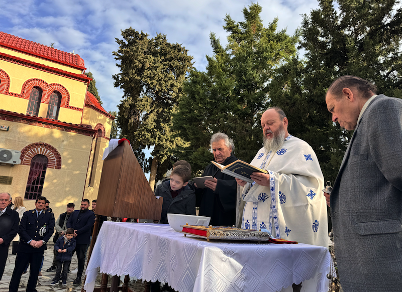 Με λαμπρότητα ο εορτασμός των Θεοφανείων στο Βελεστίνο