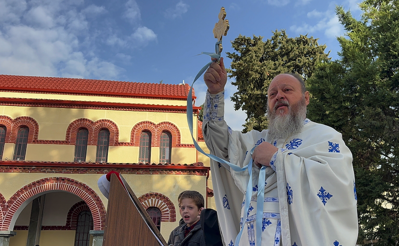 Με λαμπρότητα ο εορτασμός των Θεοφανείων στο Βελεστίνο