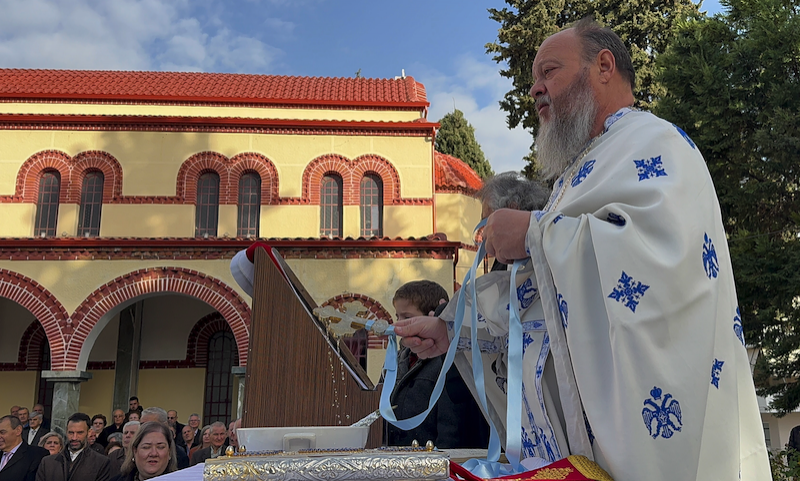 Με λαμπρότητα ο εορτασμός των Θεοφανείων στο Βελεστίνο