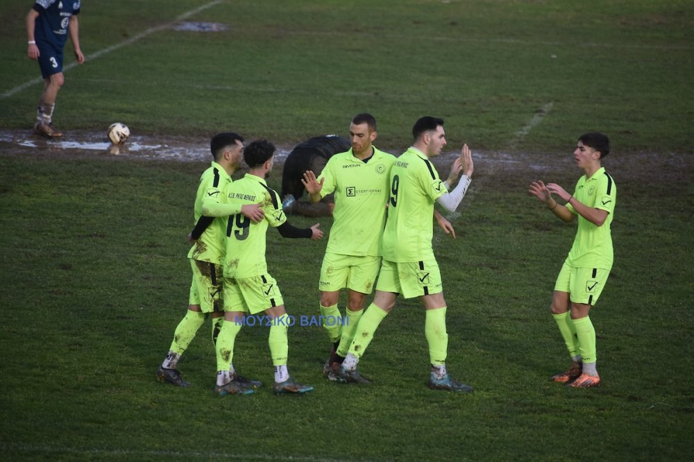 Ρήγας Φεραίος - Ακρόπολη Σέσκλου 3-0