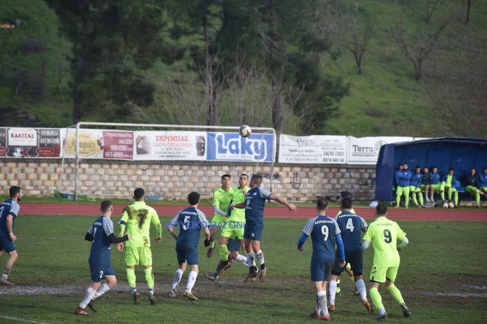 Ρήγας Φεραίος - Ακρόπολη Σέσκλου 3-0