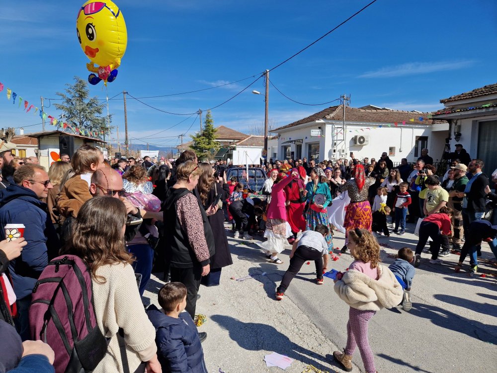 Εικόνες από το Ιστορικό Καρναβάλι Ριζομύλου