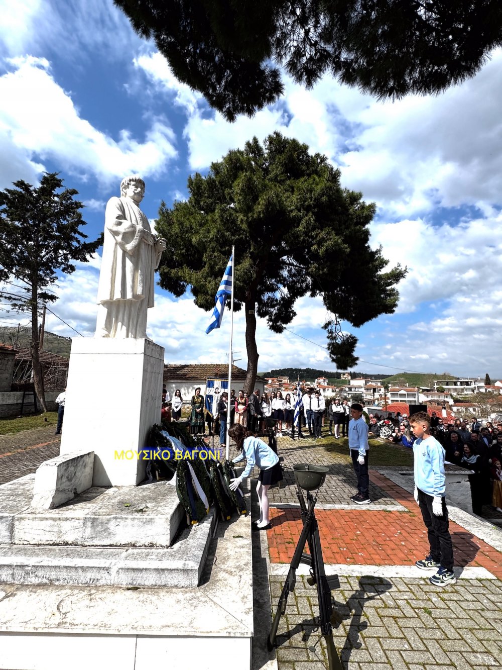Καταθέσεις Στεφάνων - Απαγγελίες Ποιημάτων