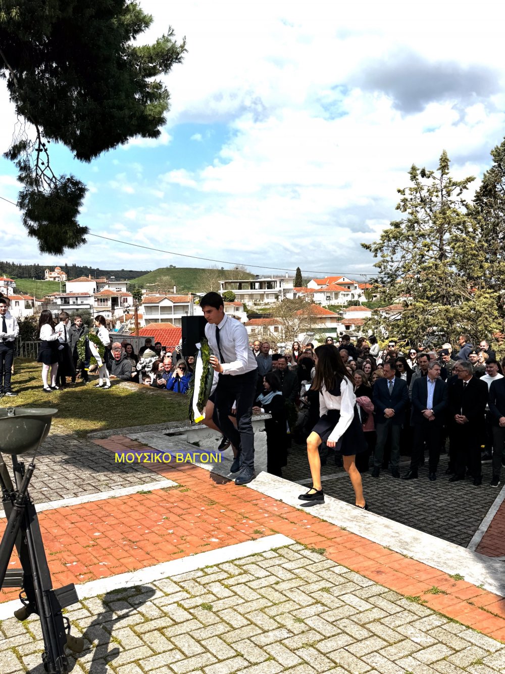 Καταθέσεις Στεφάνων - Απαγγελίες Ποιημάτων