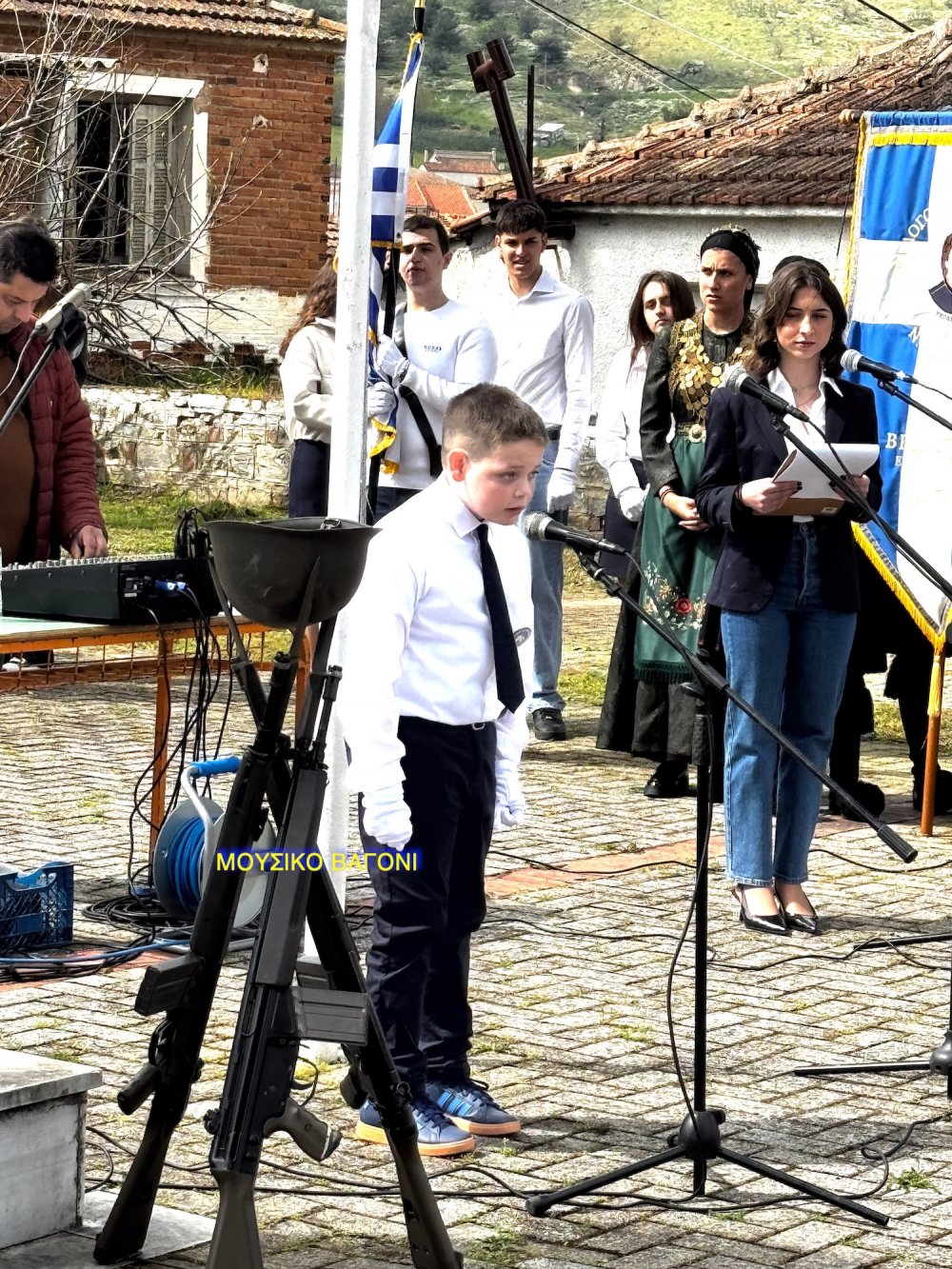 Καταθέσεις Στεφάνων - Απαγγελίες Ποιημάτων