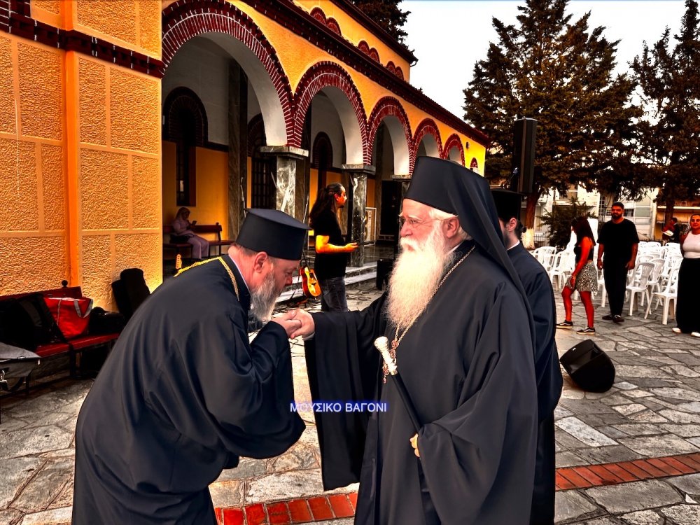 Υποδοχή Ιερών Λειψάνων Αγίου Θεράποντος