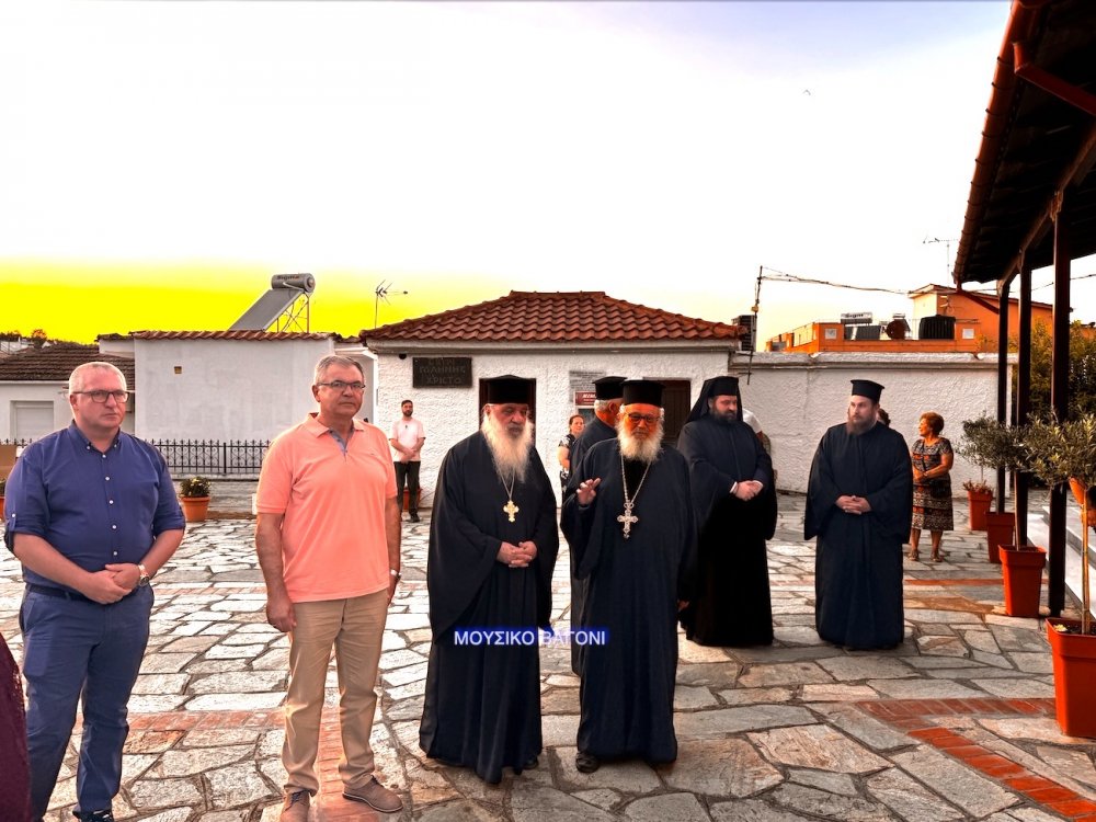 Υποδοχή Ιερών Λειψάνων Αγίου Θεράποντος