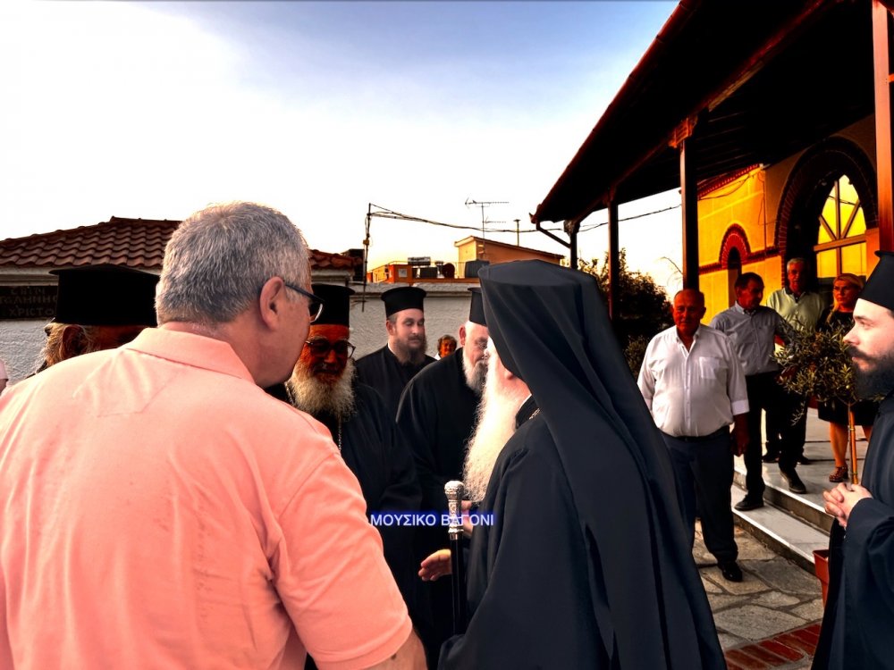 Υποδοχή Ιερών Λειψάνων Αγίου Θεράποντος