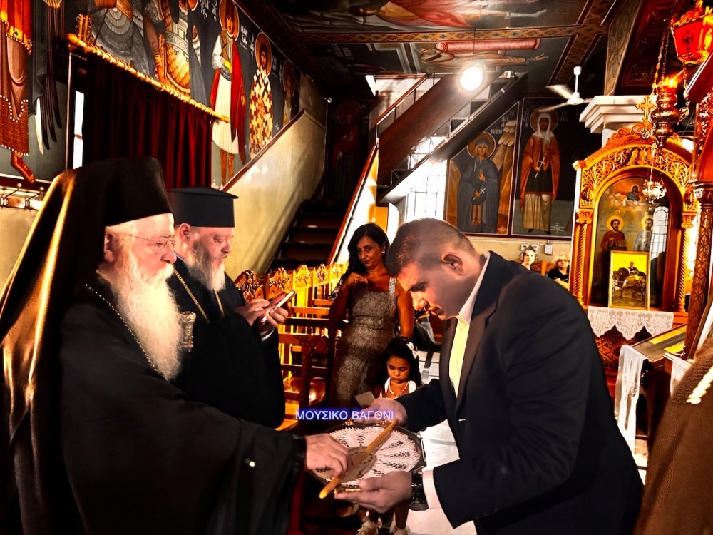 Υποδοχή Ιερών Λειψάνων Αγίου Θεράποντος