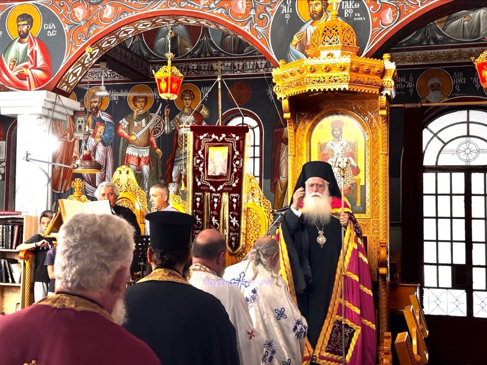 Υποδοχή Ιερών Λειψάνων Αγίου Θεράποντος