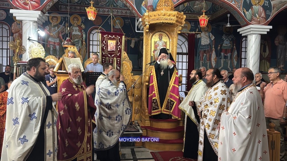 Υποδοχή Ιερών Λειψάνων Αγίου Θεράποντος