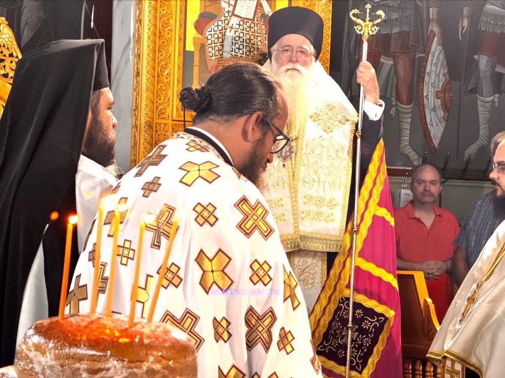 Υποδοχή Ιερών Λειψάνων Αγίου Θεράποντος