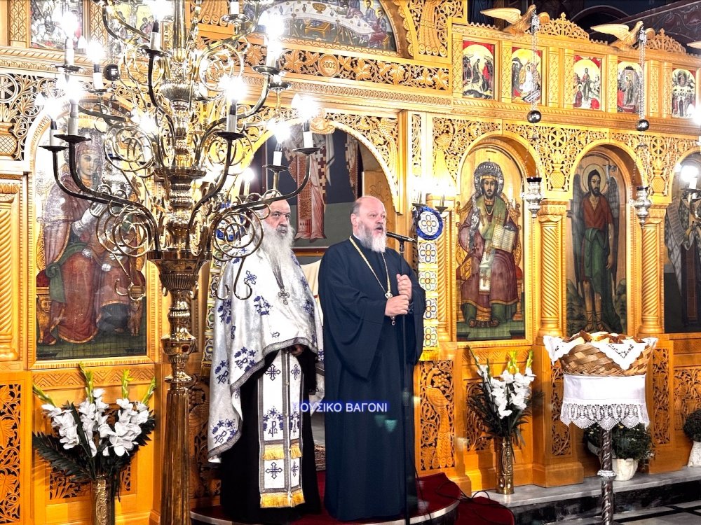 Υποδοχή Ιερών Λειψάνων Αγίου Θεράποντος