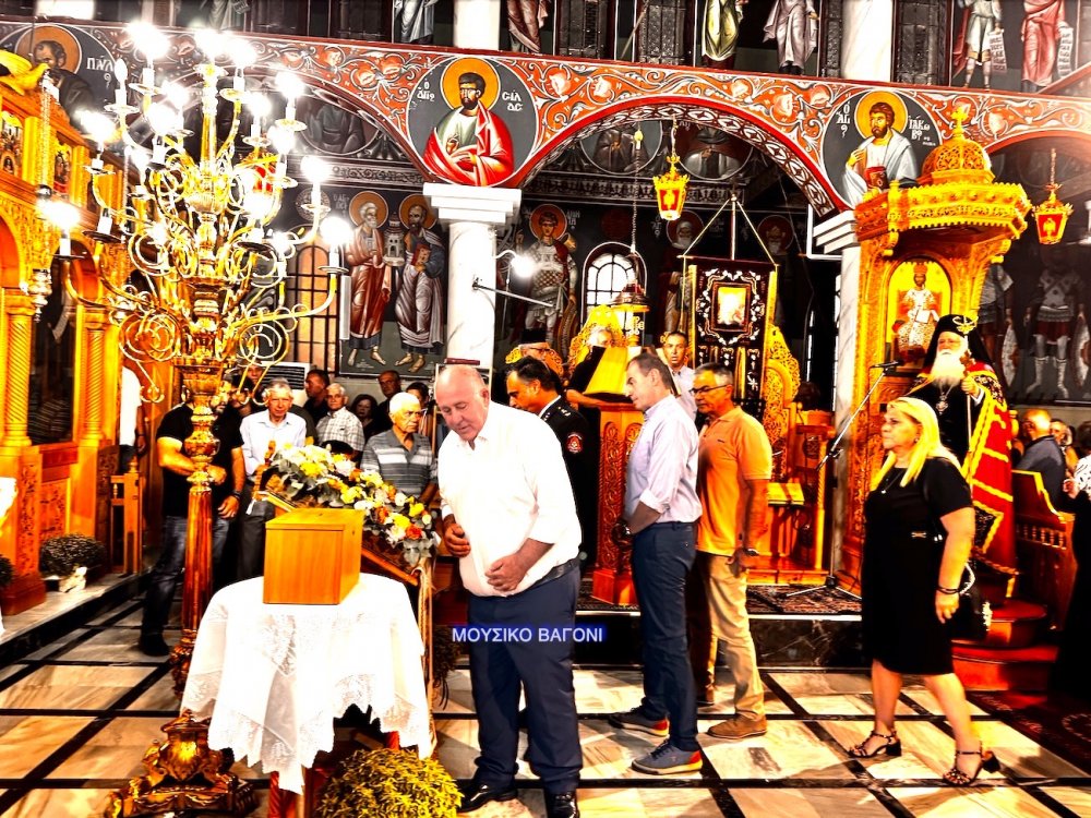 Υποδοχή Ιερών Λειψάνων Αγίου Θεράποντος