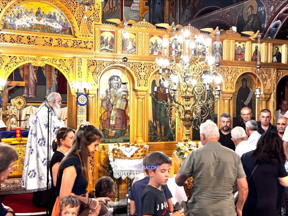 Υποδοχή Ιερών Λειψάνων Αγίου Θεράποντος