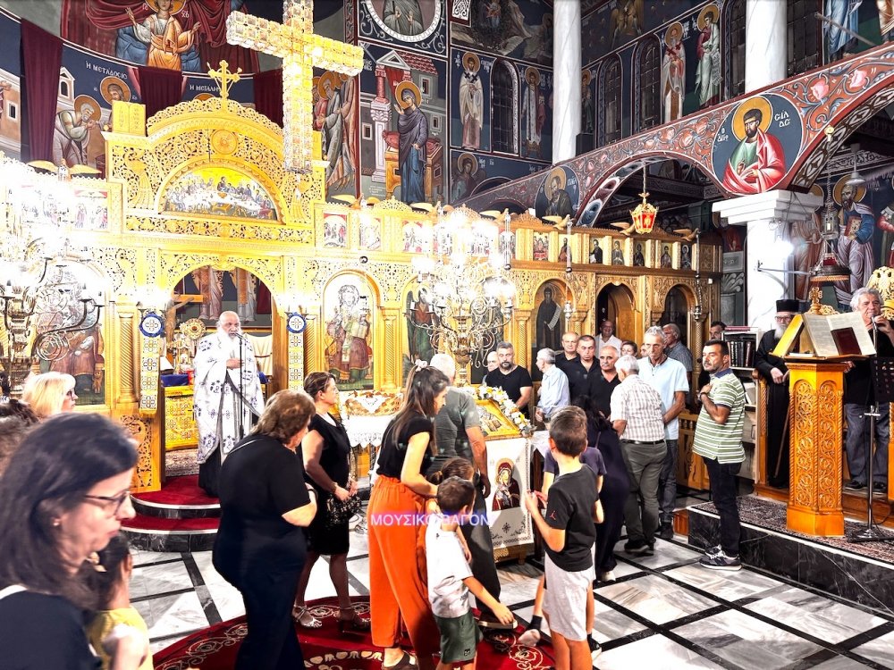 Υποδοχή Ιερών Λειψάνων Αγίου Θεράποντος