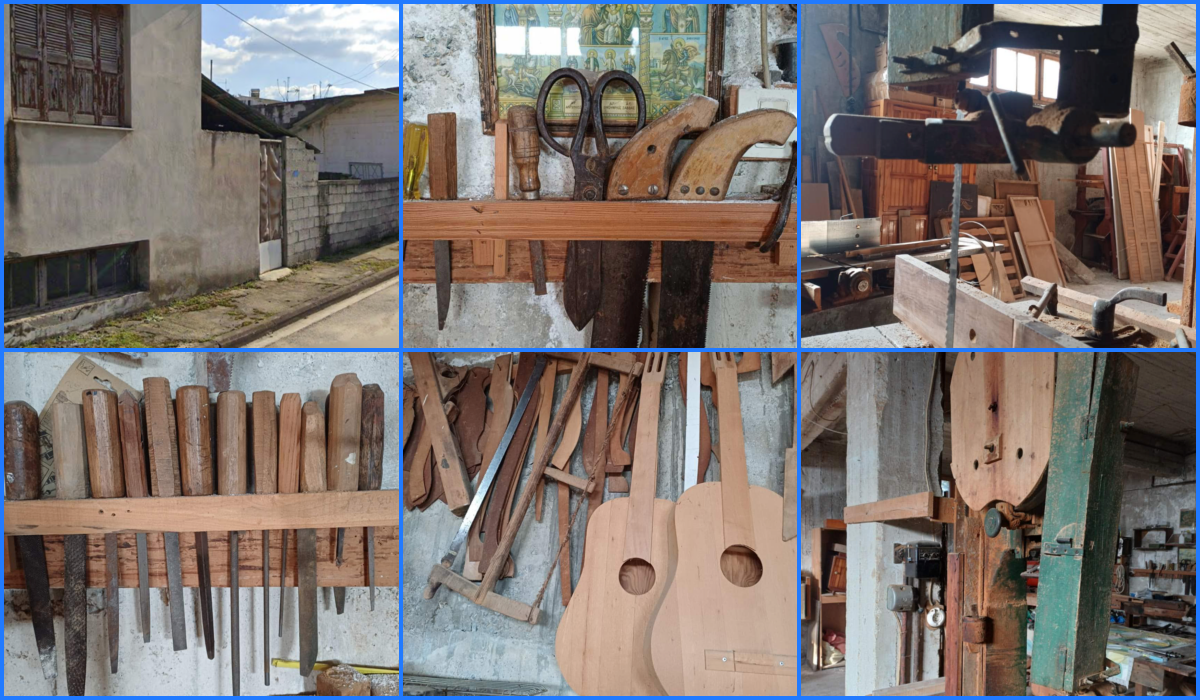 Ο χώρος του ξυλουργείου