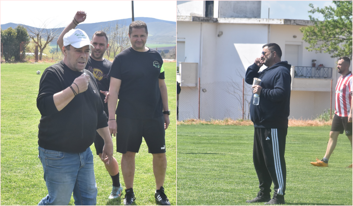 Αδέκαστοι οι ρέφερι του αγώνα Γ. Αθανασόπουλος και Στ. Χατζής