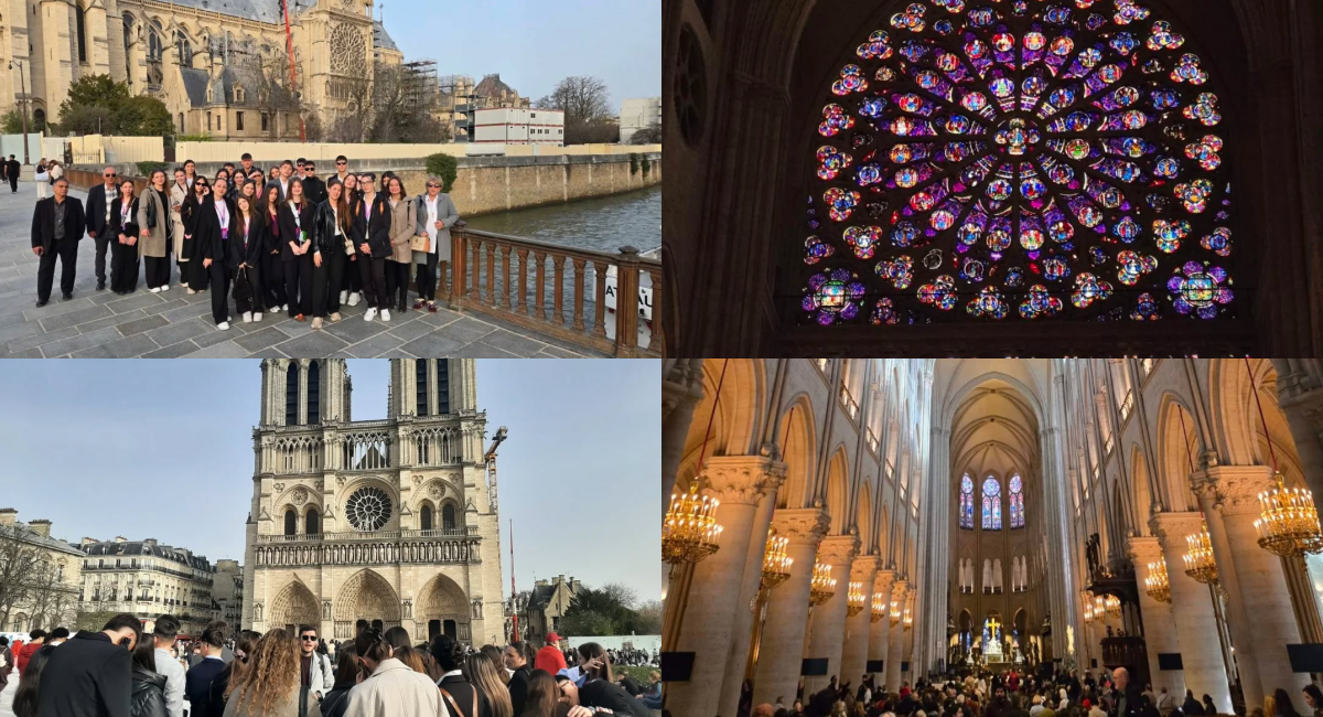 Στην επιβλητική Παναγία των Παρισίων