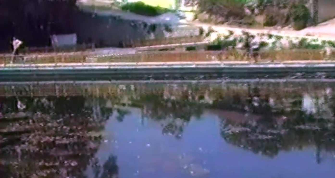 Η Υπέρεια Κρήνη γεμάτη νερό και ψάρια