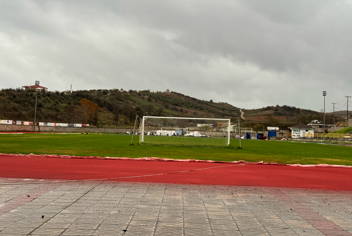 Εικόνα των έργων από προηγούμενες ημέρες