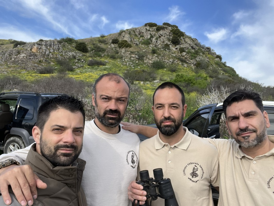 Η ερευνητική και φωτογραφική ομάδα του Σ.Ε.Ι.