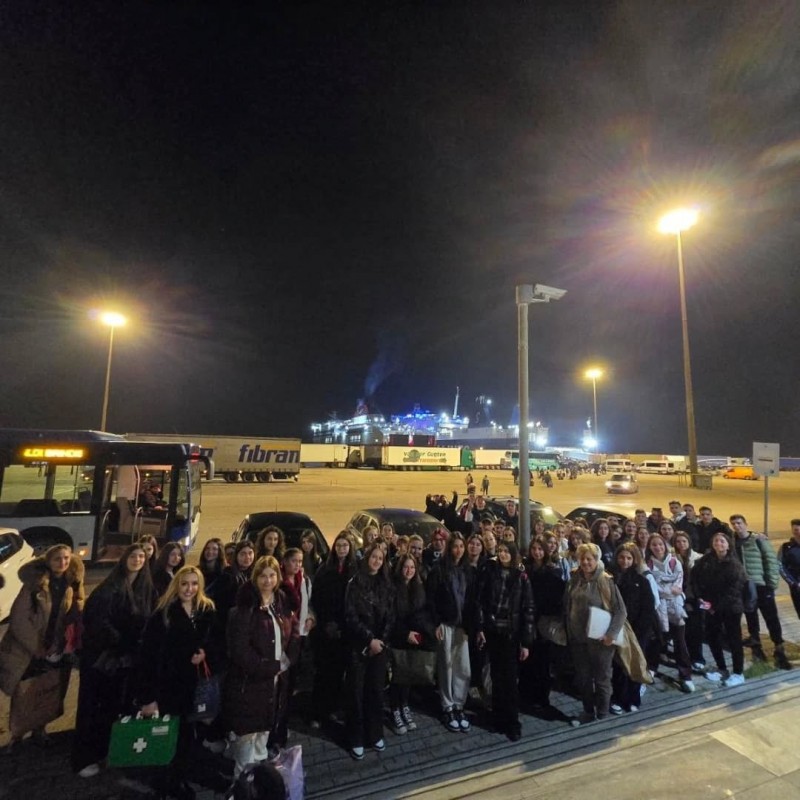 Μαθητές και καθηγητές ταξίδεψαν με πλοίο μέσω Ηγουμενίτσας στην γειτονική Ιταλία